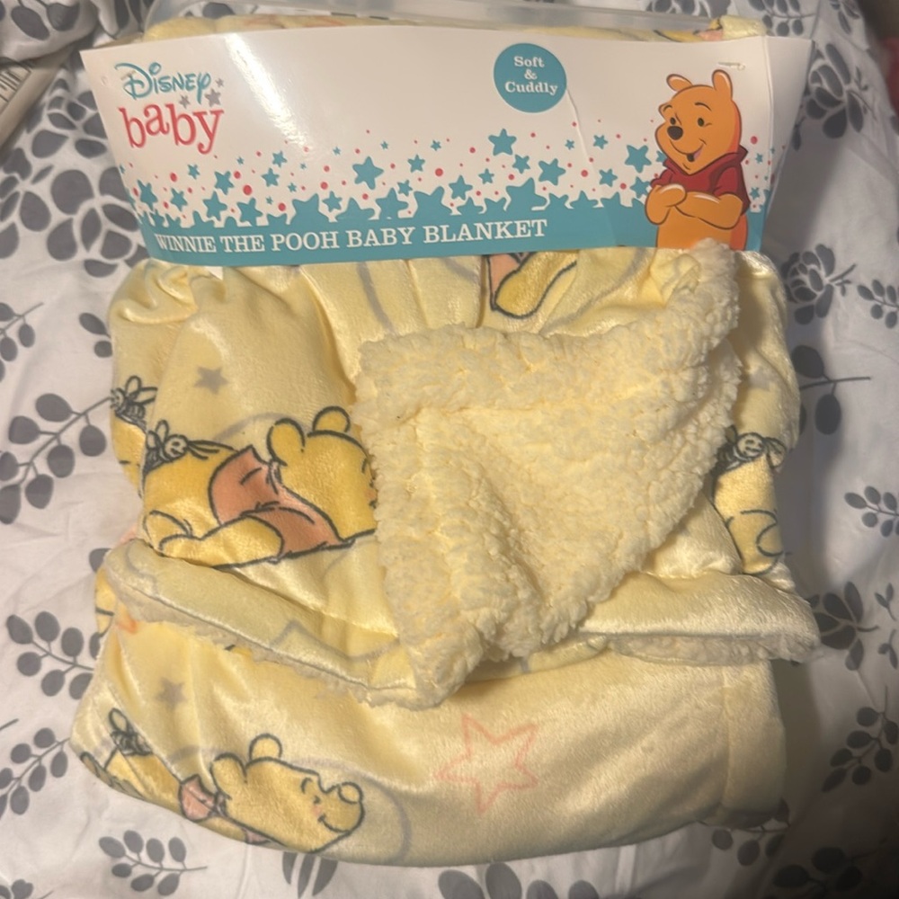 Winnie The Pooh Baby Blanket